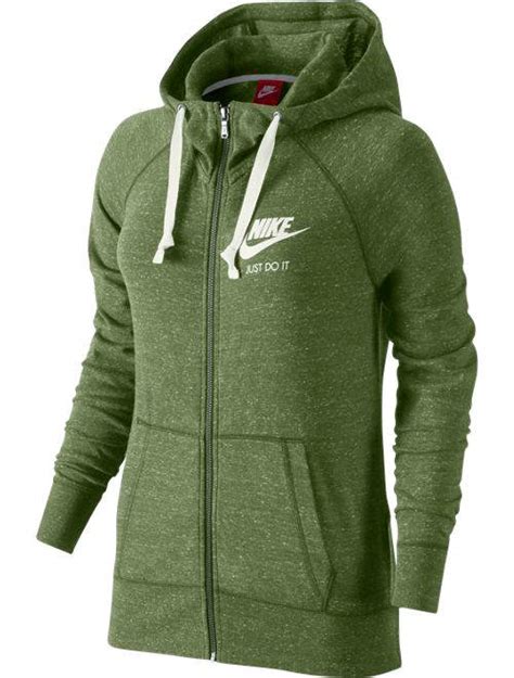 nike vintage hoodie damen grün